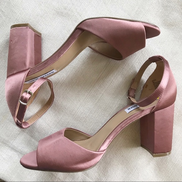 Steve Madden Shoes - Steve Madden Mirna Mauve Ankle Strap Heels